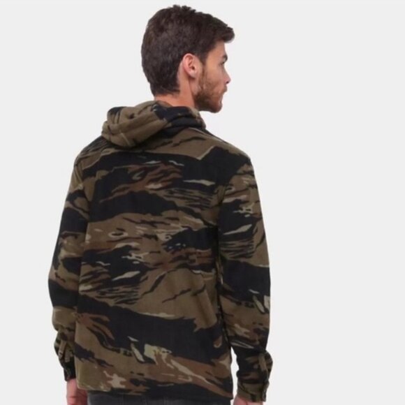 🔹 Billabong A/Div Furnace Anorak Long Sleeve Fleece Shirt - Picture 6 of 11